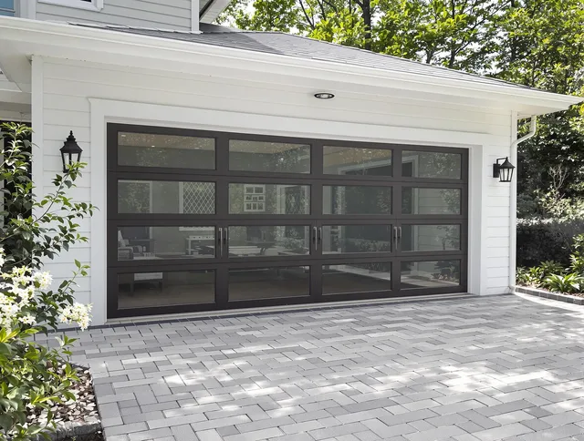Fallbrook Garage Door Repair design specialist presenting custom garage door options to Fallbrook homeowner