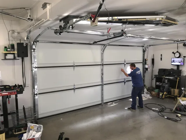Professional garage door repair service by Fallbrook Garage Door Repair in Fallbrook