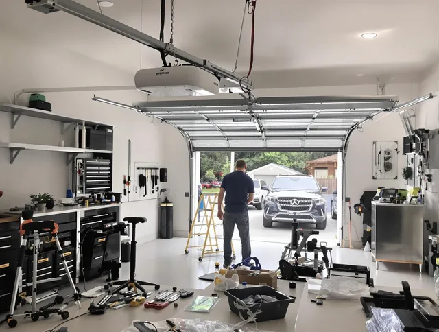 Garage door opener installation by Fallbrook Garage Door Repair in Fallbrook