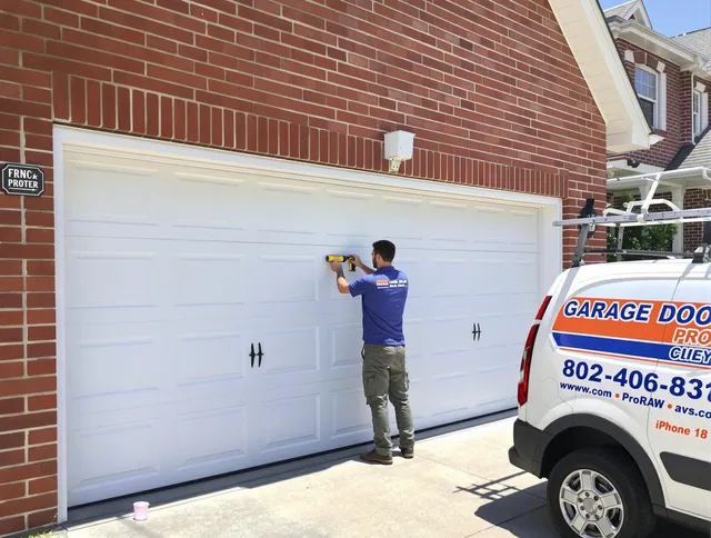 Local garage door repair service by Fallbrook Garage Door Repair in Fallbrook